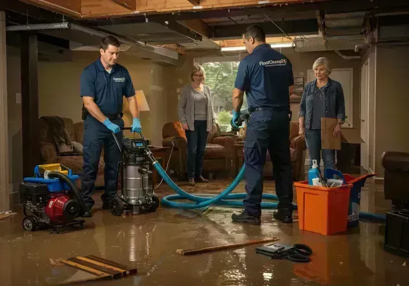 Basement Water Extraction and Removal Techniques process in Bethel Park, PA